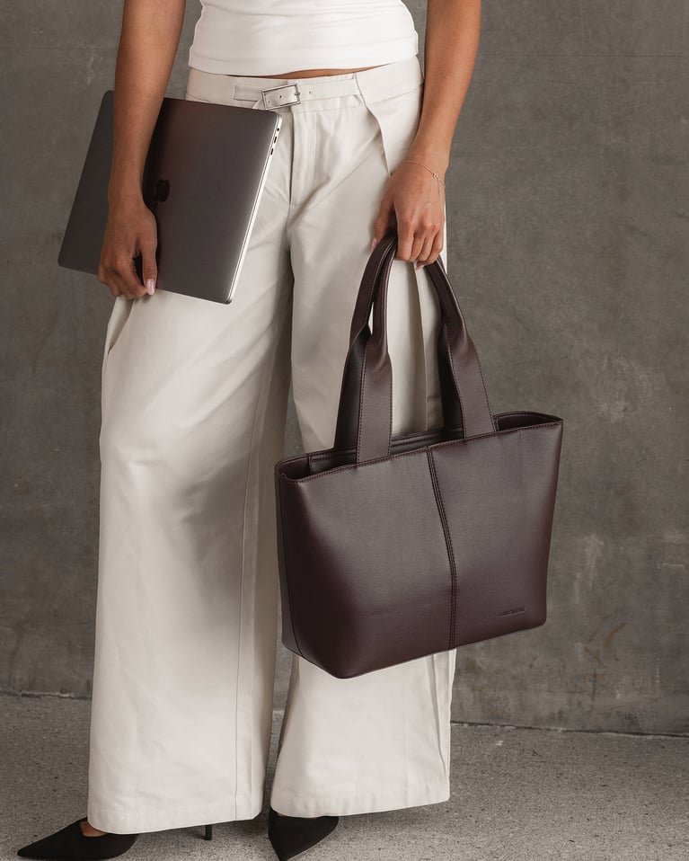 Louenhide Henley Tote Bag Chocolate