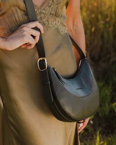 Lane Crossbody Bag   - Olive - Lifestyle