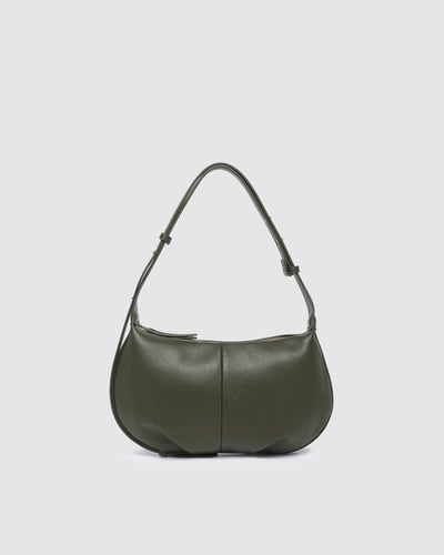 Olivia Shoulder Bag   - Olive - Lifestyle