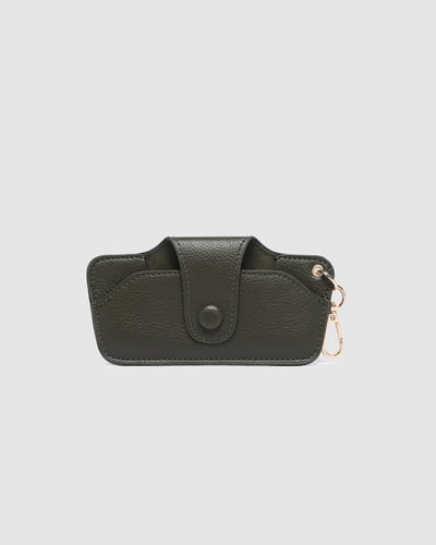 Skittle Sunglass Case - Olive