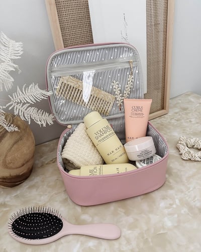 Baby Hepburn Cosmetic Case - Pink - Lifestyle