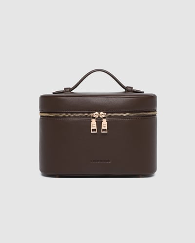 Juliette Vanity Case - Chocolate