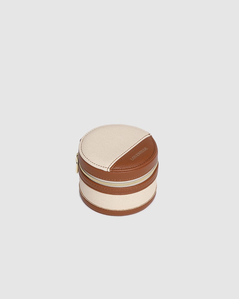 Louenhide Loz Jewelry Box Canvas Tan