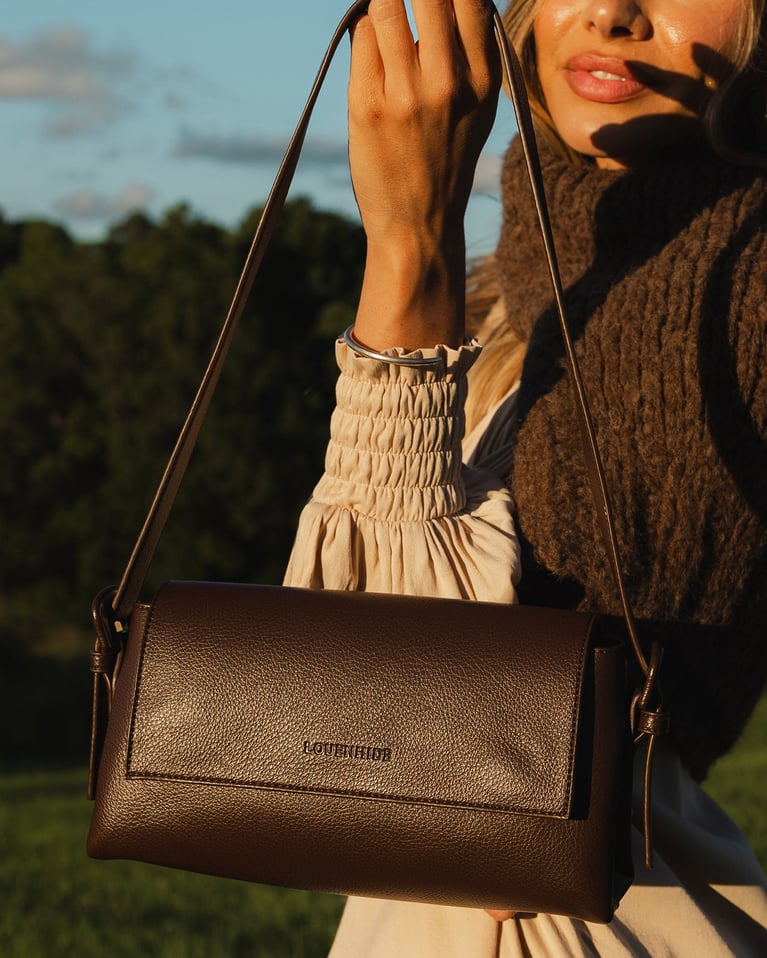 Louenhide Sophia Crossbody Bag  Chocolate