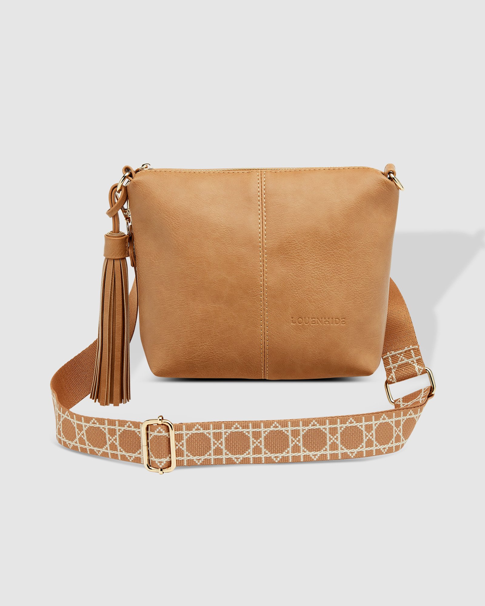 Louenhide Kasey Ezra Crossbody Bag Camel