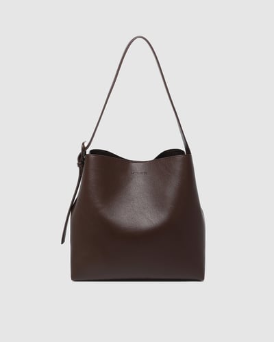 Peyton Shoulder Bag  - Chocolate