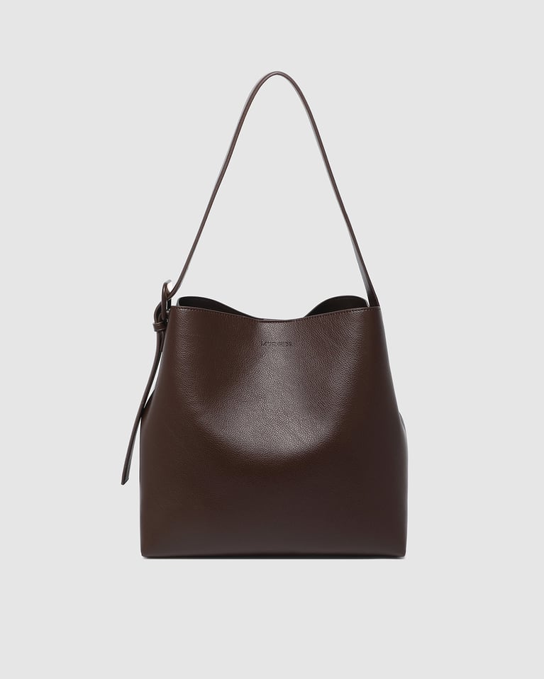 Louenhide Peyton Shoulder Bag  Chocolate