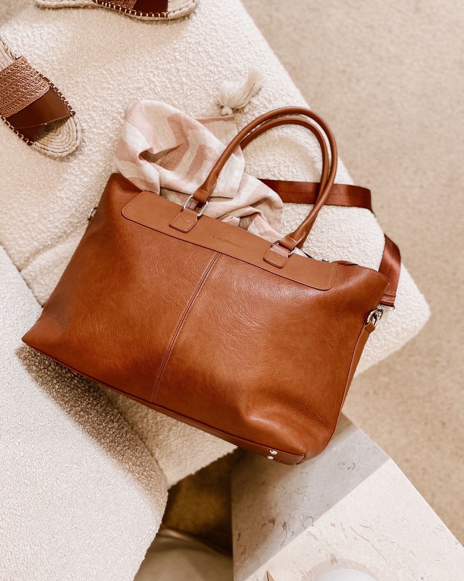 Louenhide Tuscan Overnight Bag Tan