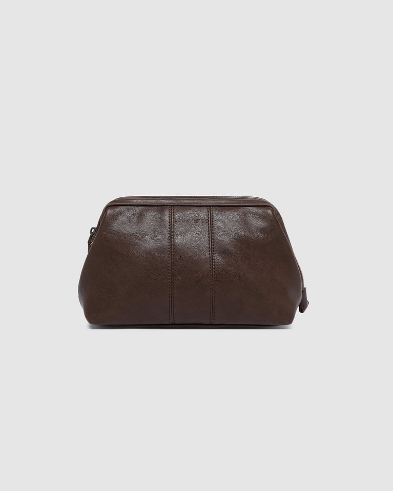 Louenhide Albie Cosmetic Case Saddle Chocolate