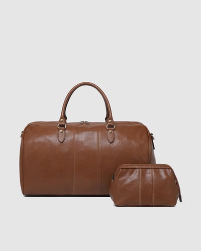 Cooper Travel Bag Bundle  - Cognac