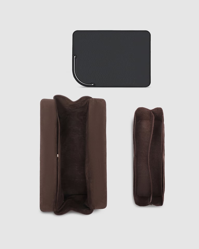 Louenhide Margot Hair Tool Travel Case Chocolate