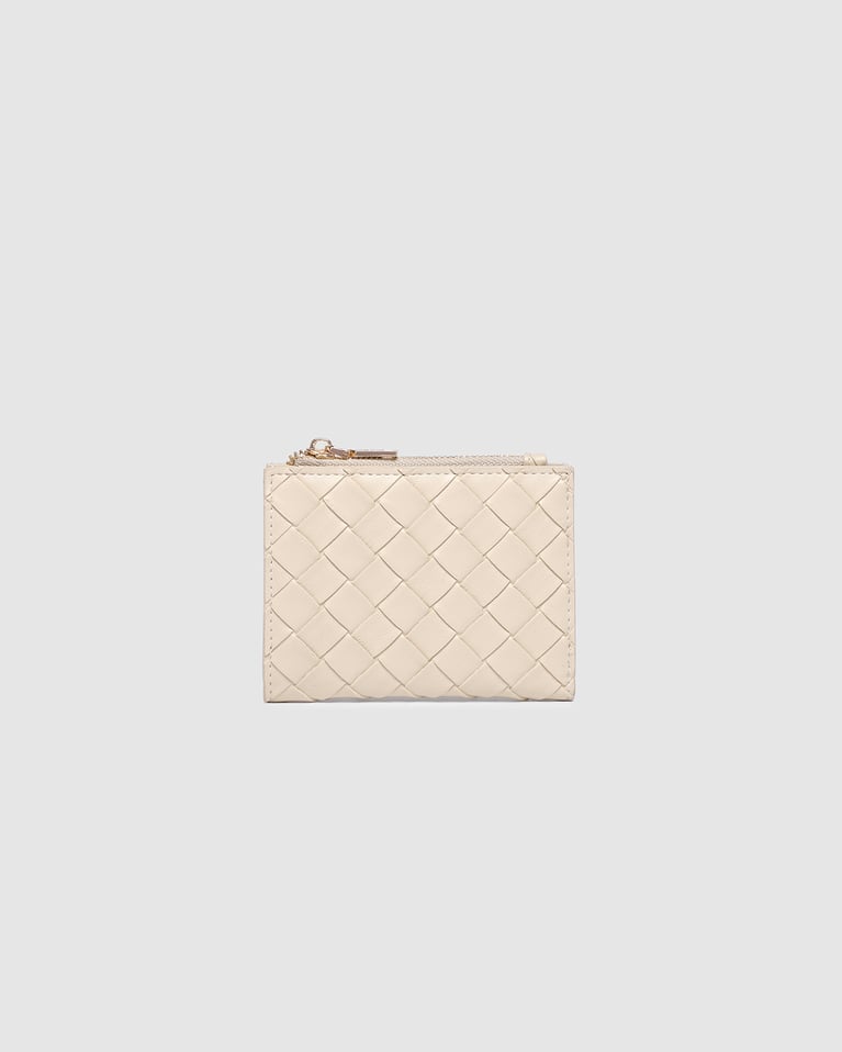 Louenhide Lily Woven Wallet Malt