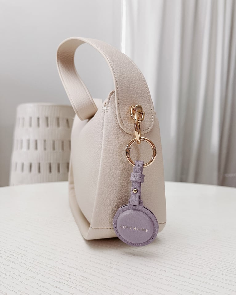 Louenhide Opal Airtag Keyring Lilac