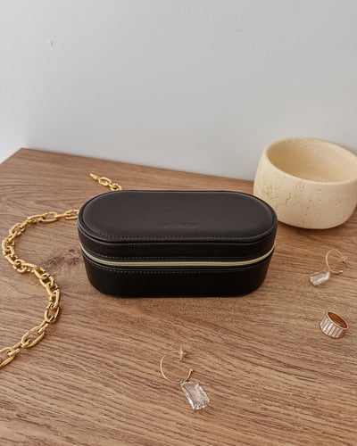 Charlee Jewelry Box - Black - Lifestyle