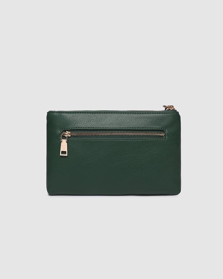 Louenhide Mimi Gia Wristlet Forest Green