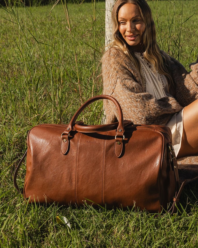 Louenhide Cooper & Albie Travel Bag Bundle  Cognac