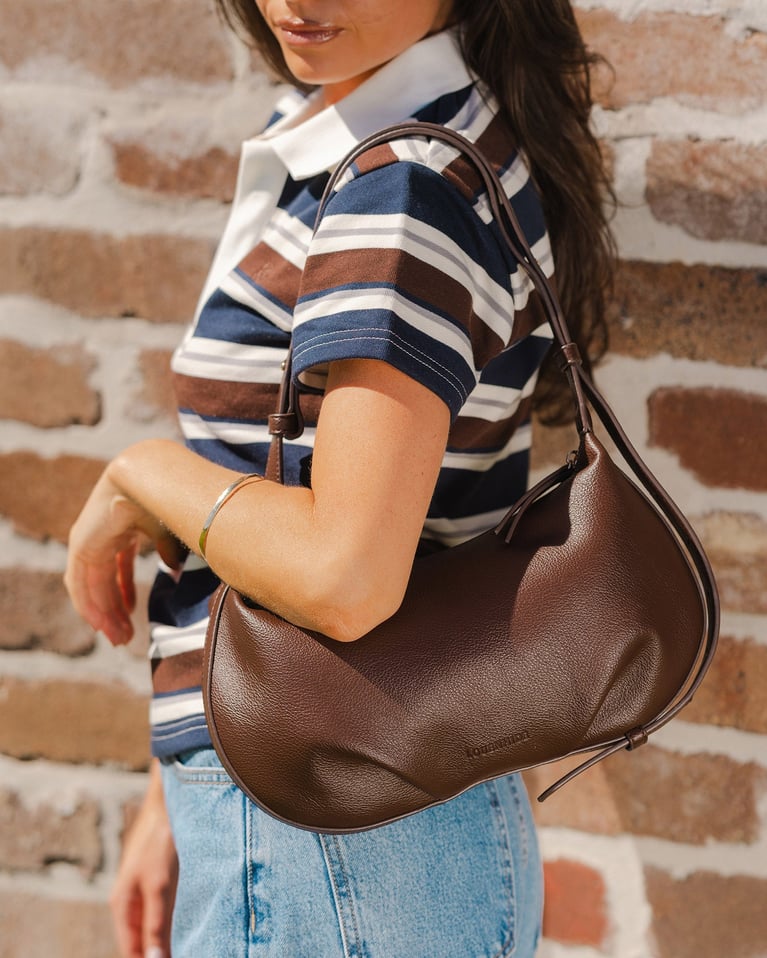 Louenhide Olivia Shoulder Bag   Chocolate