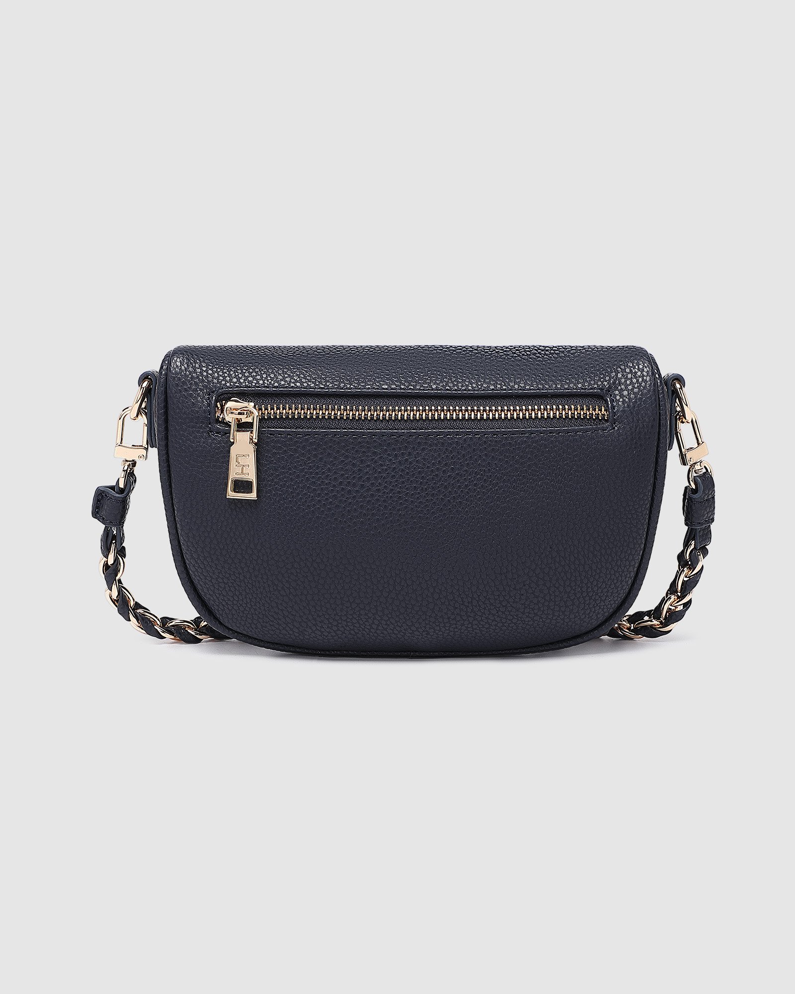 Navy sling bag sale