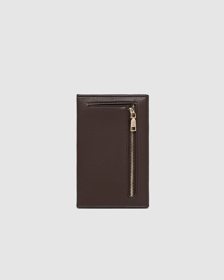 Louenhide Venice Passport Holder Chocolate