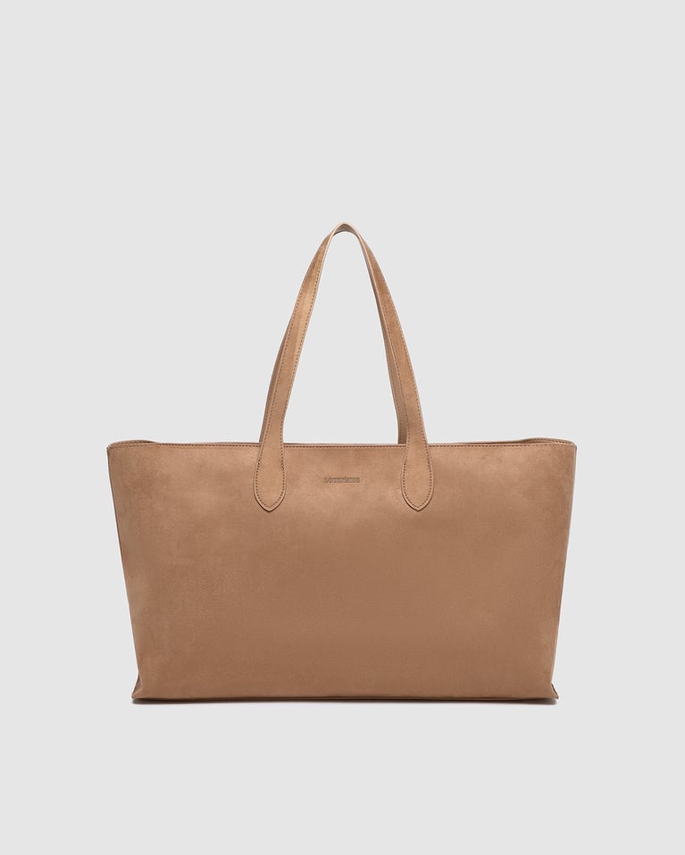 Louenhide Elke & Everyday Pouch Set Suede Honey