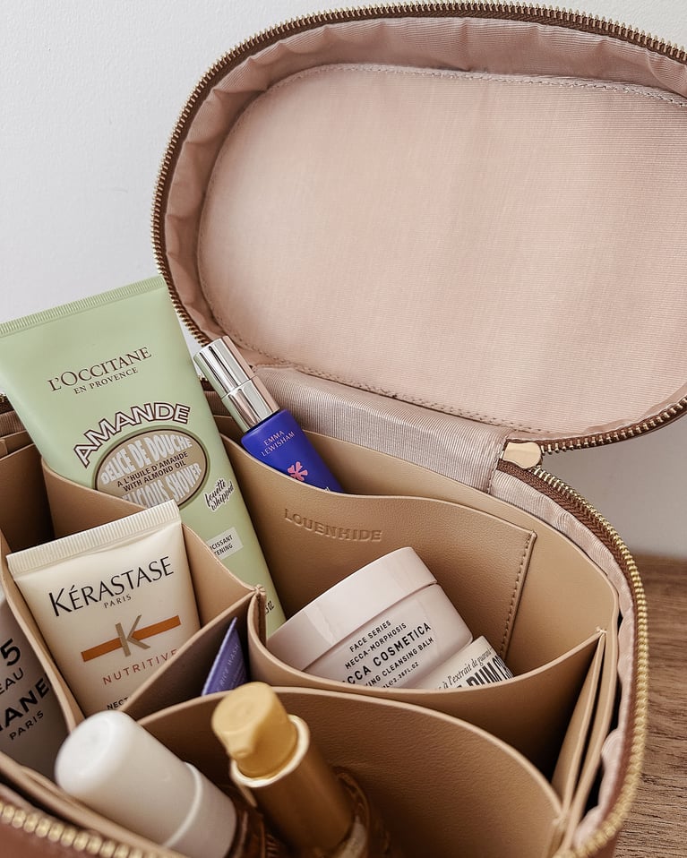 Louenhide Juliette Vanity Case Tan