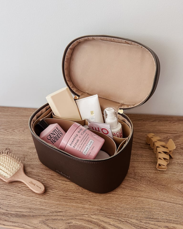 Louenhide Juliette Vanity Case Chocolate