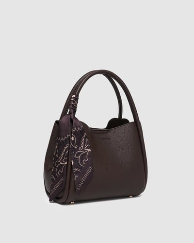Steffie 2.0 Mini Tote Bag - Chocolate - Lifestyle