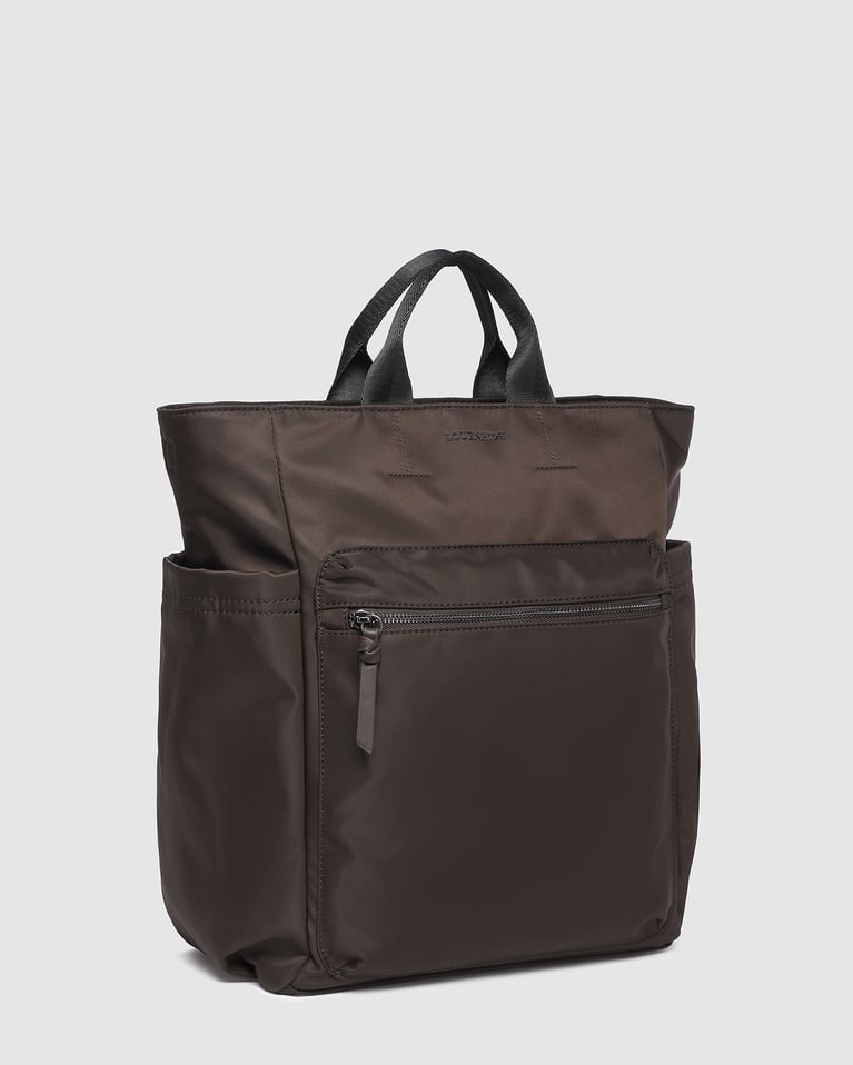 Louenhide Bronx Nylon Backpack Chocolate