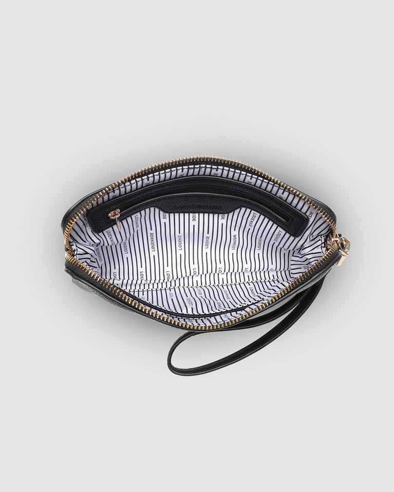 Louenhide Poppy Clutch Black
