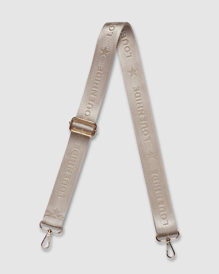 Louenhide Logo Bag Strap Natural