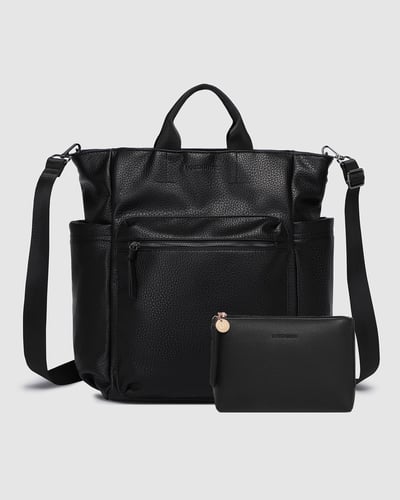 Bronx Everyday Pouch Set - Black
