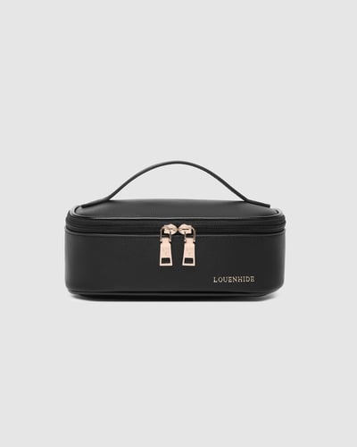 Fifi Cosmetic Case - Black