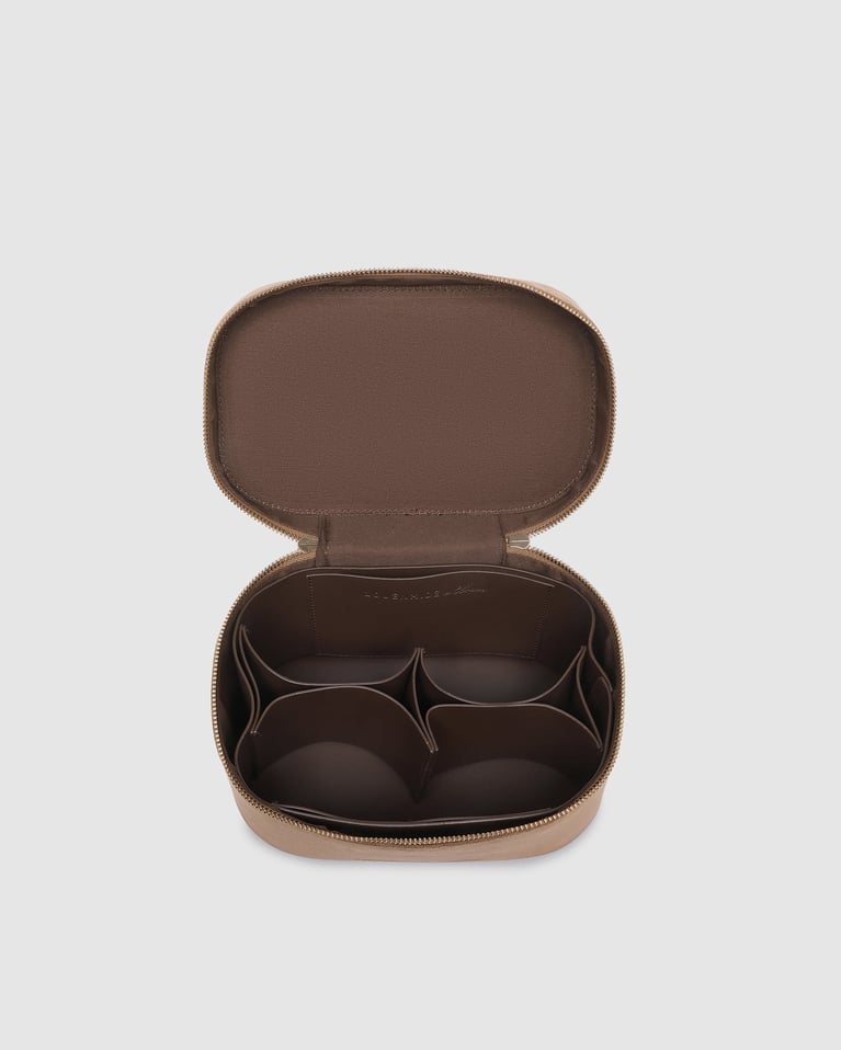 Louenhide Juliette Vanity Case Suede Honey