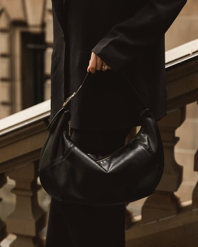 Cleo Shoulder Bag  - Black - Lifestyle