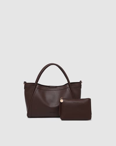 Mini Sutton Everyday Pouch Set - Chocolate