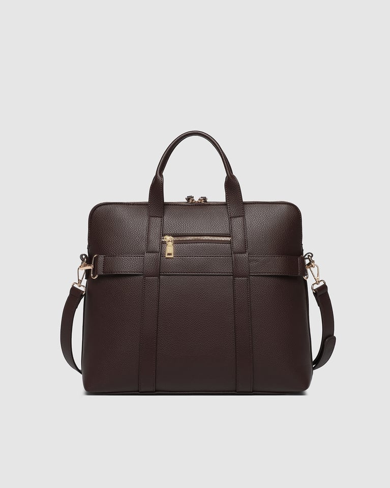 Louenhide Rhodes Trolley Laptop Bag Chocolate