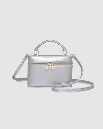 Palma Crossbody Bag - Silver
