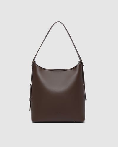 Audrey Shoulder Bag - Chocolate