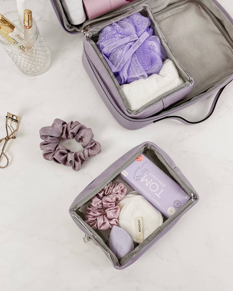 Louenhide Georgie & Fifi Cosmetic Set Lilac