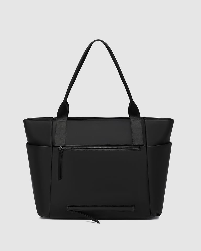 Louenhide Chicago Nylon Tote Bag Black