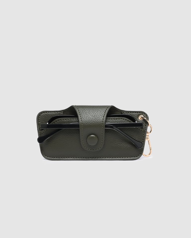 Louenhide Skittle Sunglass Case Olive