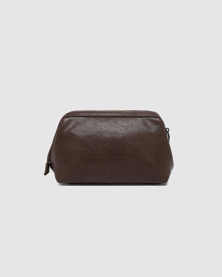 Louenhide Albie Cosmetic Case Saddle Chocolate