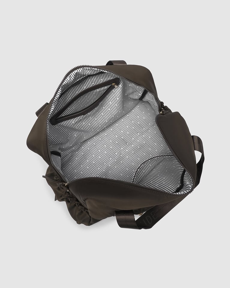 Louenhide Jenn Nylon Travel Bag Chocolate