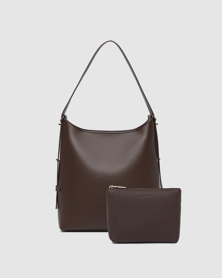 Louenhide Audrey & Everyday Pouch Set Chocolate
