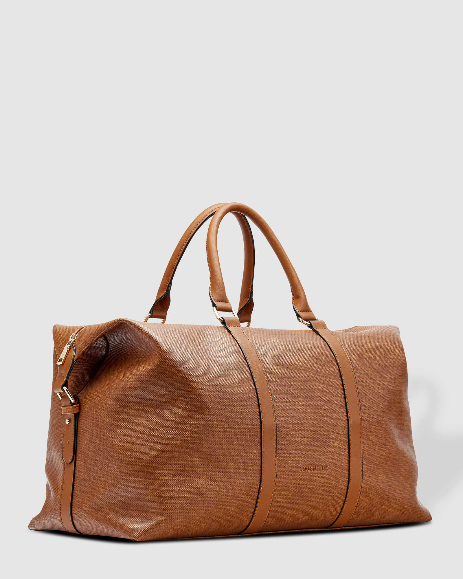 Louenhide Boston Travel Bag Tan