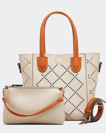 Louenhide Baby Bermuda Tote Bag Putty