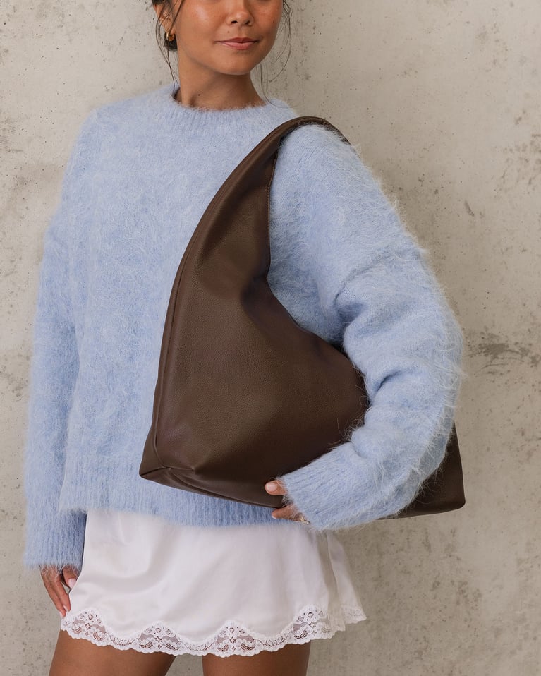 Louenhide Monaco Shoulder Bag Chocolate