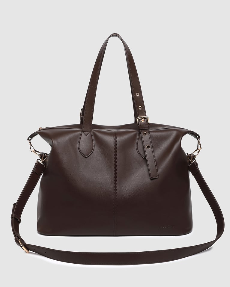 Louenhide Hampton Tote Bag Chocolate