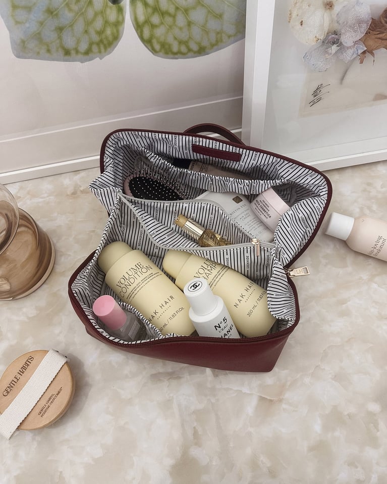 Louenhide Orion Cosmetic Case Burgundy