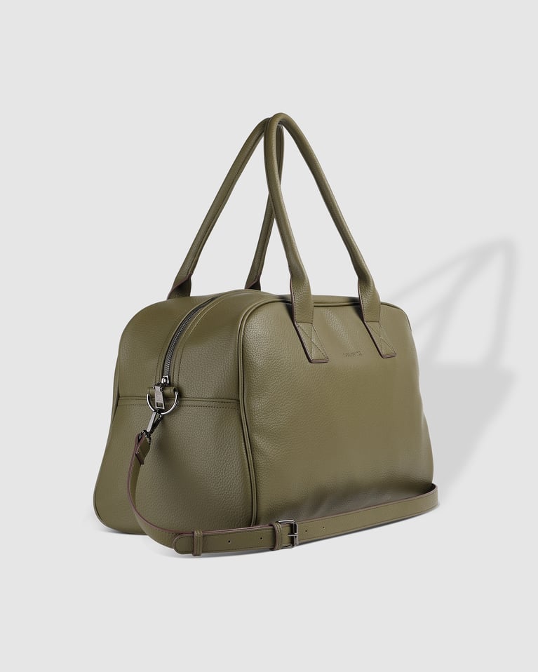 Louenhide Milano Unisex Overnight Bag Khaki